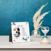 Personalisiertes Foto Collage Liebe Script Couple Fotoplatte (InSitu)