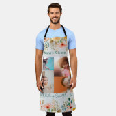 Personalisiertes Foto Collage Nana Großmutter's Ki Schürze (Getragen)