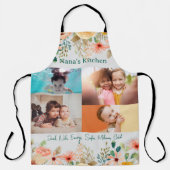 Personalisiertes Foto Collage Nana Großmutter's Ki Schürze (Vorderseite)