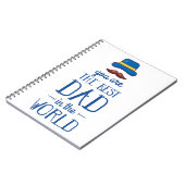 Personalisiertes Foto Collage Notebook Notizblock (Linke Seite)