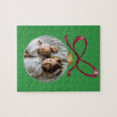 Personalisiertes Foto Custom Christmas Keepake Puzzle (Horizontal)