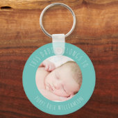 Personalisiertes Foto, das dieser Papa zum Schlüss Schlüsselanhänger (Vorderseite)