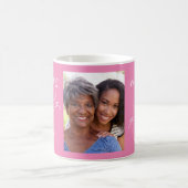 Personalisiertes Foto der besten Tante der Welt Ro Kaffeetasse (Mittel)