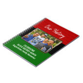 Personalisiertes Foto DER BLACK-GESCHICHTE Notizblock (Linke Seite)