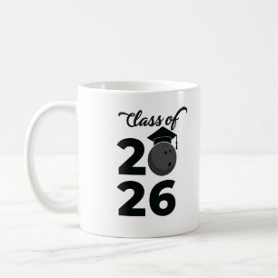 Personalisiertes Foto der Bowling-Klasse 2026 Kaffeetasse