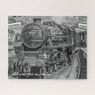 Personalisiertes Foto der englischen Dampfbahn, Puzzle