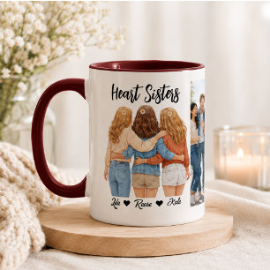 Personalisiertes Foto des besten Freundes Tag der Tasse