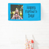Personalisiertes Foto des glücklichen Vaters Banner (InSitu)