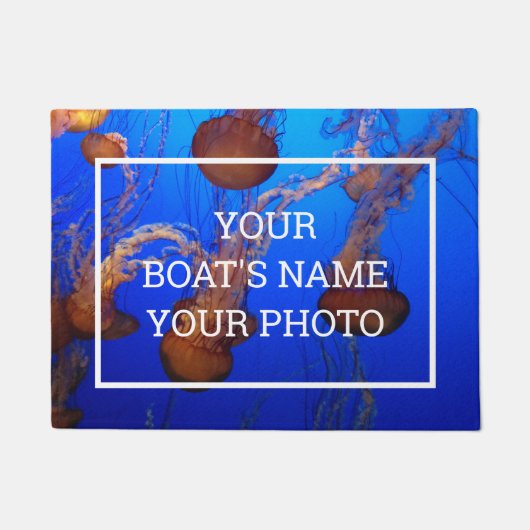 Personalisiertes Foto Dock Mat Fußmatte (Vorderseite)