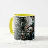 Personalisiertes Foto Doppelseitig benutzerdefinie Tasse (Vorderseite Links)