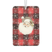 Personalisiertes Foto Doppelseitiges Weihnachten Autolufterfrischer (Rückseite)