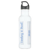 PERSONALISIERTES FOTO EDELSTAHLFLASCHE (Rückseite)