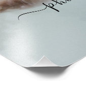 Personalisiertes Foto Elegantes Hochzeitgedicht (Ecke)