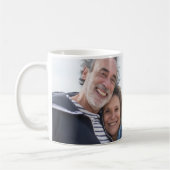Personalisiertes Foto Eltern Hochzeitstag Kaffeetasse (Links)