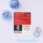 Personalisiertes Foto, EMT, paramedic Flyer (Einzeln)