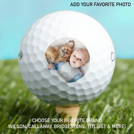 Personalisiertes Foto Erstellen Sie Ihre eigenen G Golfball