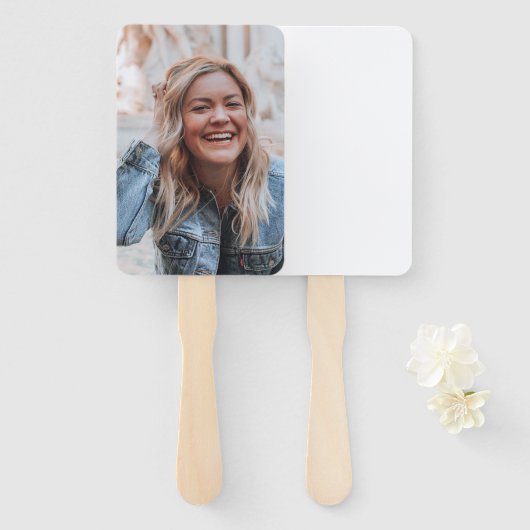 Personalisiertes Foto Fächer (Vorne und Hinten)