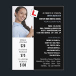 Personalisiertes Foto, Fahrschule, Lehrer Flyer<br><div class="desc">Personalisiertes Foto,  Fahrschule,  Flyer für Instruktorwerbung beim Business Card Store.</div>