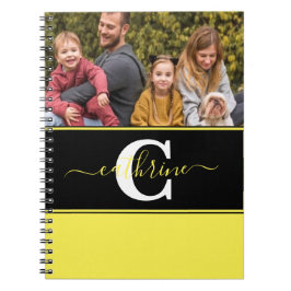 Personalisiertes Foto-Farbblock-Notebook Notizblock