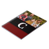 Personalisiertes Foto-Farbblock-Notebook Notizblock (Linke Seite)