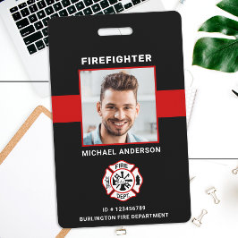 Personalisiertes Foto Firefighter-ID Fireman-ID Ausweis