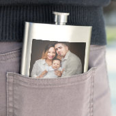 Personalisiertes Foto Flachmann (Beispiel)