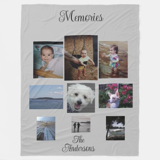 Personalisiertes Foto Fleece Blanket (Vorderseite)