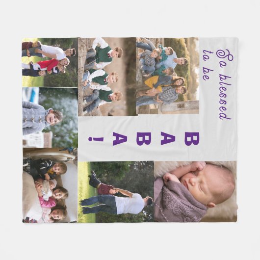 Personalisiertes Foto Fleece Blanket (Vorderseite (Horizontal))