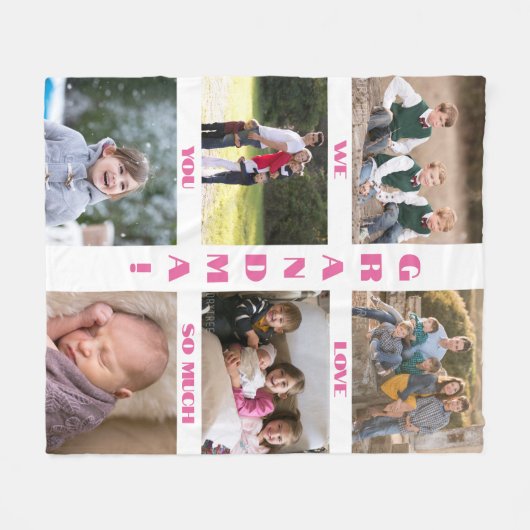 Personalisiertes Foto Fleecedecke (Vorderseite (Horizontal))