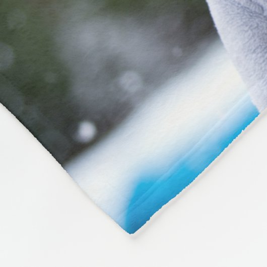 Personalisiertes Foto Fleecedecke (Ecke)