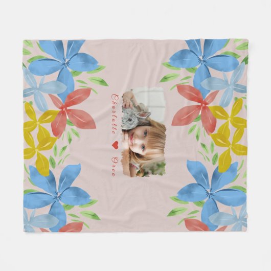 Personalisiertes Foto Fleecedecke (Vorderseite (Horizontal))