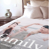 Personalisiertes Foto Fleecedecke