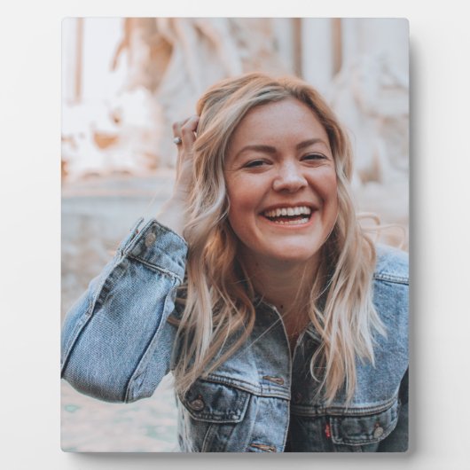 Personalisiertes Foto Fotoplatte (Vorderseite)