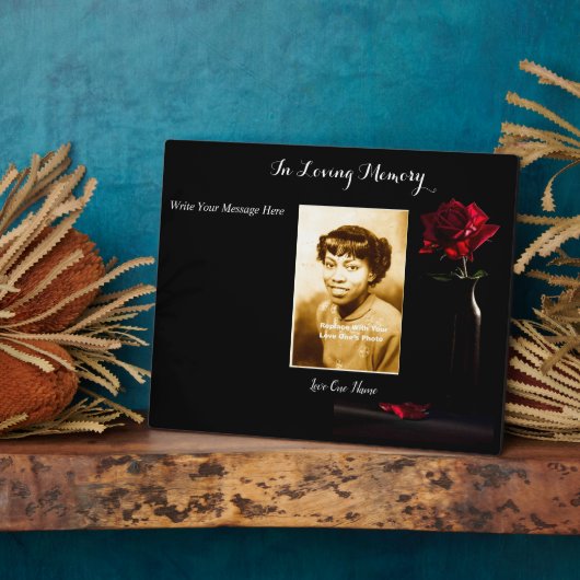 Personalisiertes Foto Fotoplatte (Seite)