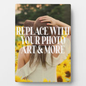 Personalisiertes Foto Fotoplatte (Vorderseite)