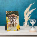 Personalisiertes Foto Fotoplatte<br><div class="desc">Machen Sie eine Personalisierte Plaque aus Ricaso - fügen Sie Ihre eigenen Fotos und Texte hinzu - Sake-Geschenke</div>