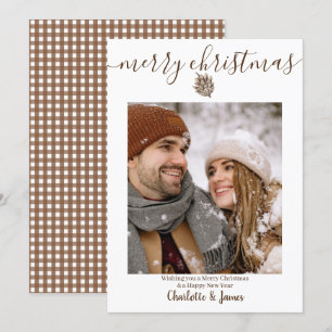 Personalisiertes Foto Frohe Weihnachten