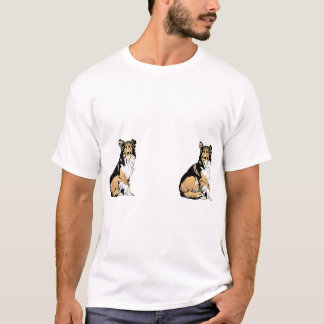 Personalisiertes Foto für 2 Haustiere T-Shirt