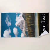 Personalisiertes Foto für benutzerdefinierte Bilde Strandtuch (Vorderseite)