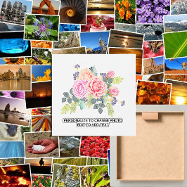Personalisiertes Foto für benutzerdefinierte Blume Galerieleinwand