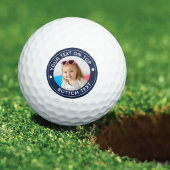 Personalisiertes Foto für benutzerdefinierte Farbe Golfball