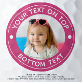 Personalisiertes Foto für benutzerdefinierte Farbe Golfball