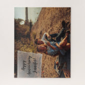 Personalisiertes Foto für benutzerdefinierte Meldu Puzzle (Vertikal)