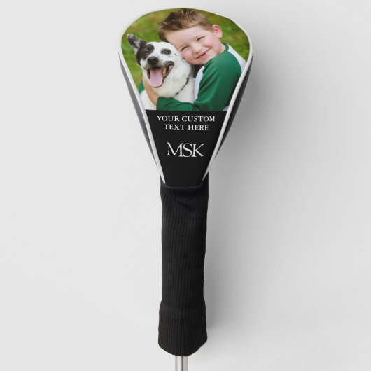 Personalisiertes Foto für benutzerdefinierte Mit M Golf Headcover (Vorderseite)