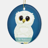 Personalisiertes Foto für benutzerdefinierte Vogel Keramik Ornament (Links)