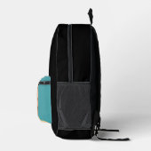 Personalisiertes Foto für Black Backpack Bedruckter Rucksack (Rechts)