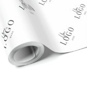 Personalisiertes Foto für das benutzerdefinierte W Geschenkpapier (Rolleneckpunkt)