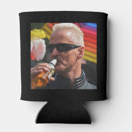 Personalisiertes Foto für das Jahr des Namens am 6 Dosenkühler (Rückseite)