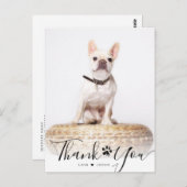 Personalisiertes Foto für das Memorial für Skripte Postkarte (Vorne/Hinten)