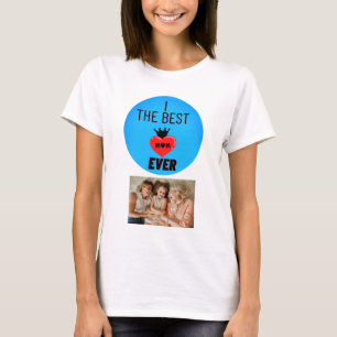 Personalisiertes Foto für die beste Mutter aller Z T-Shirt
